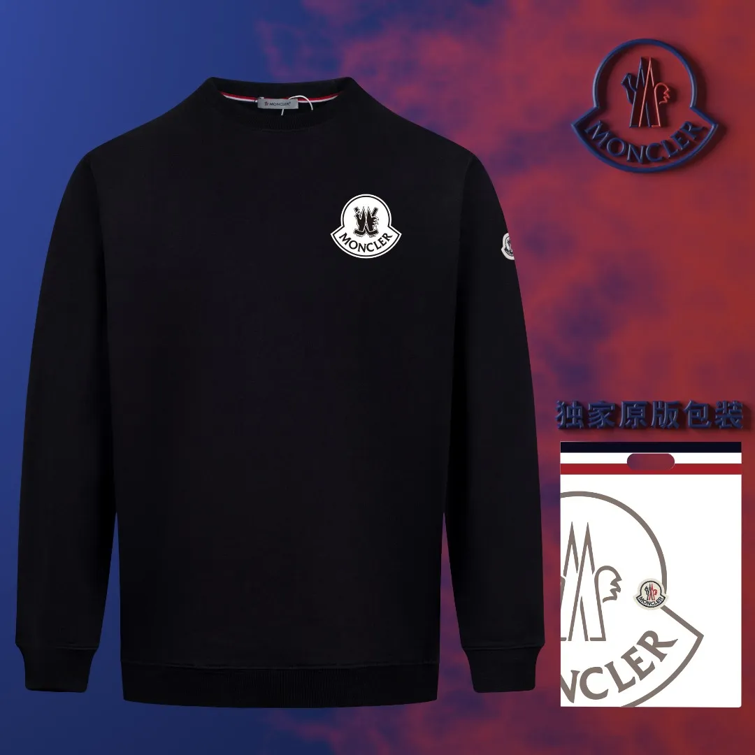 【 Quality】 【🎉 🎊】 【 MONCLER】【In Stock 】 🏅2024 New Arrival Premium 3D LOGO ， ， Premium ⚠️ ： 460 ， 21S 10S 26/2 1*1 ！ ， ， ， ， ， ！ Same Style ✔ Same Style： ❗ ✔【 Same Style， In Stock！】 ➡Size：S M L XL XXL ➡ ：Black White ⚠️Size Size